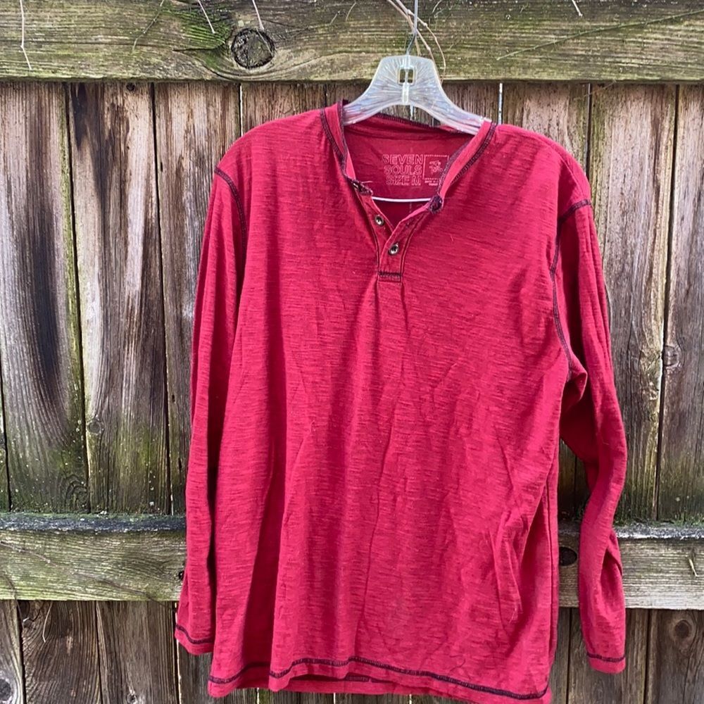 Seven souls long sleeve tee sz. M